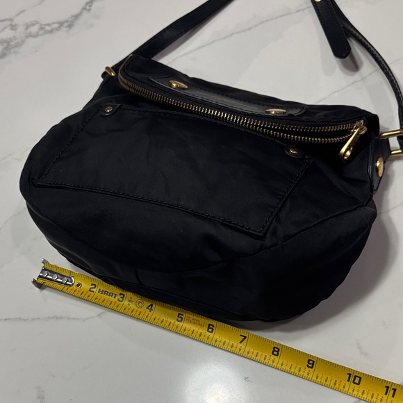 Marc Jacobs Black Nylon Crossbody with Gold Accents - Picture 16 of 17